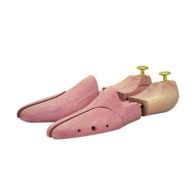Bild av Kaps Handgjord 100% Cedar Wood Shoe Trees, Aromatisk Uppfriskande Fukt Absorbering, trä från USA, För Män och Kvinnor Skor Stövlar (42 EUR)