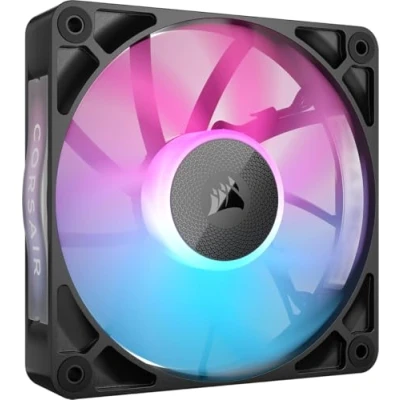 Bild av CORSAIR iCUE LINK RX120 RGB 120 mm PWM Fläkt Magnetiskt Kupollager Enkelfläkt Svart