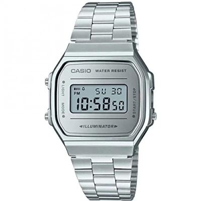 Bild av Casio Collection Retro Digitalklocka silvercoloured, Storlek: One Size, Silver coloured