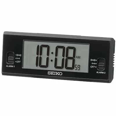 Bild av Seiko Väckarklocka LCD QHL093K