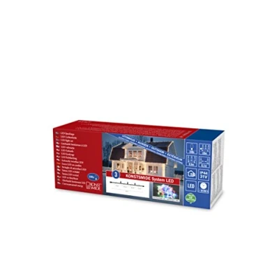Bild av Konstsmide 4810 503 Ljusslinga 31V, 100 LED Färgade