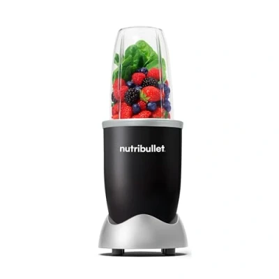 Bild av nutribullet Original 600, elektrisk blender, hackare, smoothietillverkare, multifunktionell effekt 600 watt, svart, NB603B