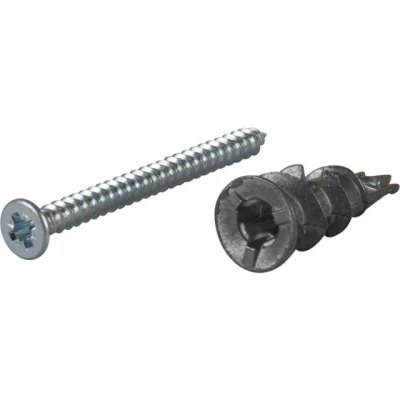 Bild av GIPSPLUGG DRIVA TF27 ZINK 100P 100ST 103100 Beijerbygg Byggmaterial