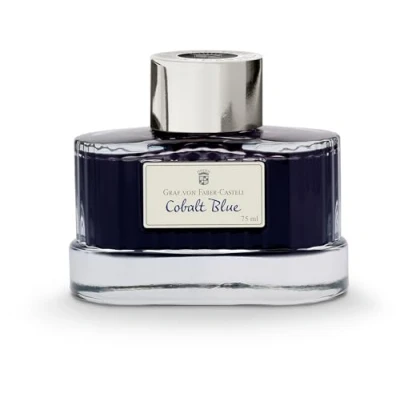 Bild av Graf von Faber Castell Bläckflaska Cobalt Blue 75 ML