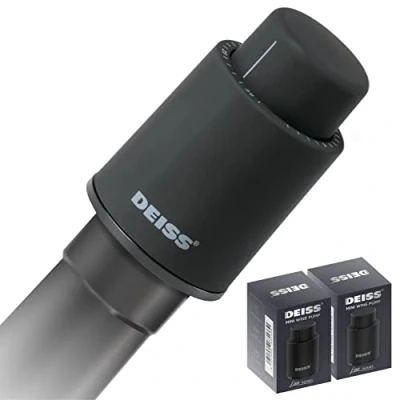 Bild av Deiss LUX [2 PCS] Wine Bottle Stopper, Reusable Stoppers For Bottles, Vacuum Preserver with Date Markers Saver to Keep Really Fresh, Best Gift Accessories