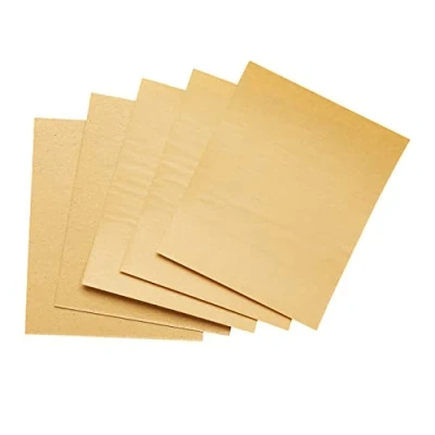 Bild av Fit For The Job 5 stora sandpapper i A4 format, olika kornighet för slipning av trä, möbler, metall, gips vid renovering, dekoration och mer 1x fint, 2x mellan, grovt, 230x280 mm