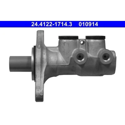 Bild av ATE 24.4122 1714.3 Maître Cylindre 2 22,2 sans réservoir du liquide de frein M10x1 FIAT: Panda II 5 portes, 500 3 portes