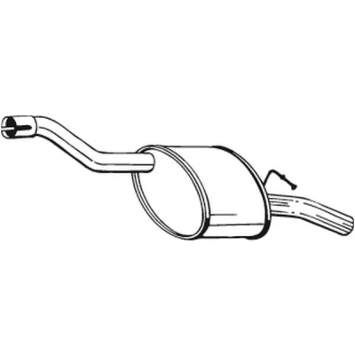 Bild av Bakre ljuddämpare BOSAL 154 325