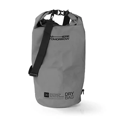 Bild av #DoYourOutdoor Dry Bag väska Vattentät ryggsäck &amp; packsäck 2 l 5 10 20 30 Drybag i stilar och många färger Perfekt för båt, kajak, fiske camping, GRÅ, 30L,