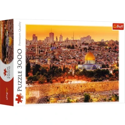 Bild av Trefl Pussel Tak I Jerusalem 3000 Bitars, Högsta Kvalitet, För Vuxna Och Barn Från 15 År,