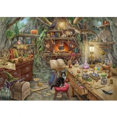Bild av RAVENSBURGER 19958 Escape pussel häxkök 759 bitar för barn och vuxna från 12 år EN flyktdrömmsupplevelse i pusselform, flerfärgad