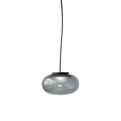 Bild av New Works Karl Johan Liten hängande lampa, 23 cm, grå