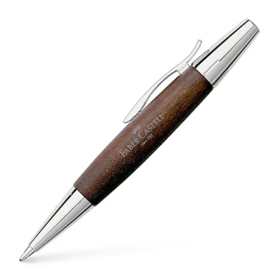 Bild av Faber Castell 148382 E Motion twist kulspetspenna Birnbaumholz dunkelbraun