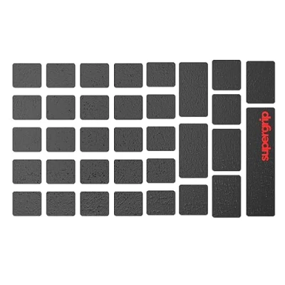 Bild av Pulsar Gaming Gears SUPERGRIP förskuret tangentbord grepptejp förlaminerad svettabsorberande högpresterande universell halkfri mus tangentlock ultratunn 0,5 mm (0,02 tum)