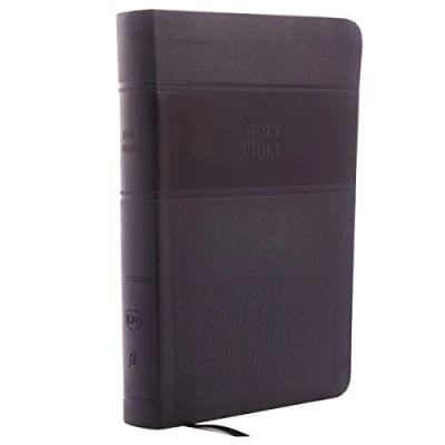 Bild av KJV Holy Bible: Personal Size Giant Print with 43,000 Cross References, Black Leathersoft, Red Letter, Comfort Print: King James Version: Bible, Version