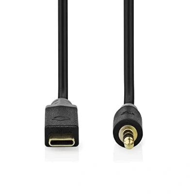 Bild av Nedis Adapterkabel med USB C till 3,5 mm 1 m