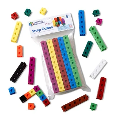 Bild av Learning Resources LER7584 Snap Cubes plug kuber (set med 100 stycken)