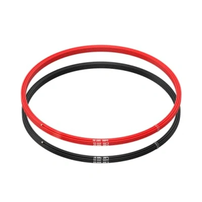 Bild av MMOBIEL 28 AWG Elektrisk Silikonkabel Gauge (0,08 mm²) Förtennad Kopparkabel 2 Separata Kabeln Röd &amp; Svart Varje 2,5 m / 8,2 ft för Reparation, Sensorer, RC, Drönare, Högtalarkablar