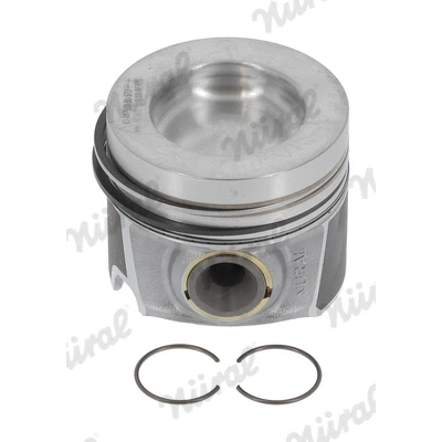Bild av NÜRAL 87 447500 30 Piston 81 avec prise femelle pour bossage d&#039;axe, canal de refroidissement, porte segment, bielle trapézoïdale