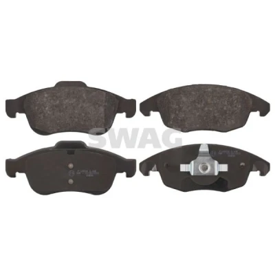 Bild av SWAG 64 91 6713 Jeu de plaquettes frein Essieu avant contact signal d&#039;usure exclu avec clip piston CITROËN: C4 Picasso 1, DS4 5 portes