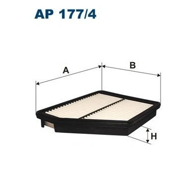 Bild av Luftfilter FILTRON AP 177/4