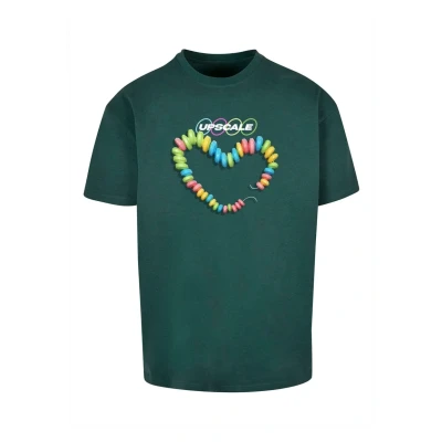 Bild av Upscale by Mister Tee Sweet Treats Tshirt med print, Storlek: XL, Bottlegreen