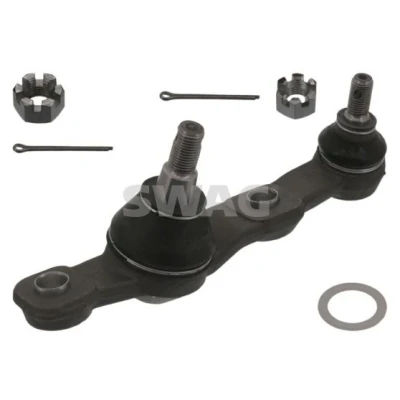 Bild av SWAG 81 94 3025 Rotule de suspension Essieu avant gauche, inférieur avec ecrou crénelé 17,5 pour bras oscillant transversal LEXUS: IS 3, 2, GS III