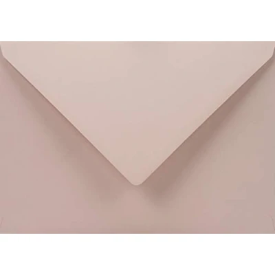 Bild av Netuno 25 kuvert blek rosa DIN C5 162 x 229 mm 115 g Sirio Color naken stora inbjudningskuddar för födelsedag bröllop dop papper hög kvalitet