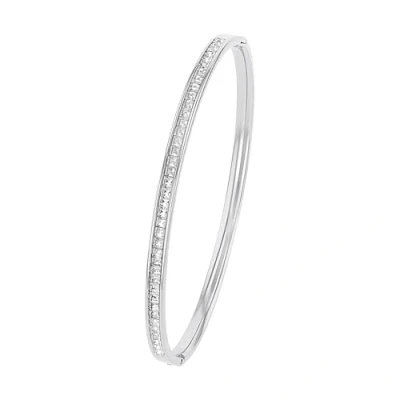 Bild av s.Oliver armband 925 sterling silver damarm smycke, med cubic zirconia synth., 17+3 cm, silver, Infinity, Levereras i smyckes presentförpackning, 2020972