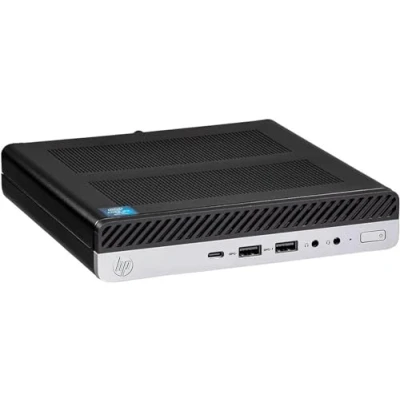 Bild av HP EliteDesk 800 G4 PC minidator Intel i5 8400T Ram 16 GB DDR4 SSD 240 Windows 11 Pro (renoverad)