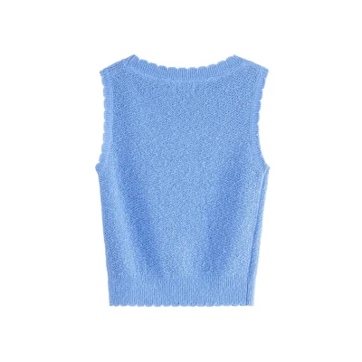 Bild av Lindex WITH BOAT NECK Linne, Storlek: Large, Dusty blue