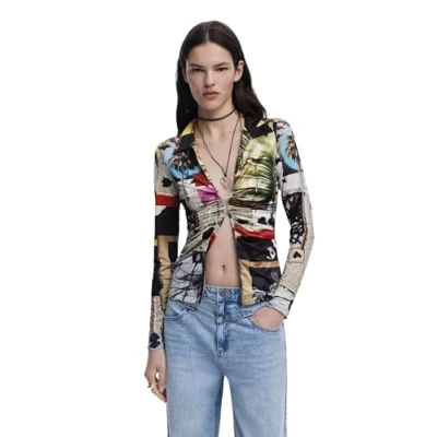 Bild av Desigual M C Lacroix Skjorta, Storlek: Large, Black