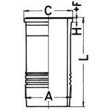Bild av Cylinderhylsa Kolbenschmidt 89834110