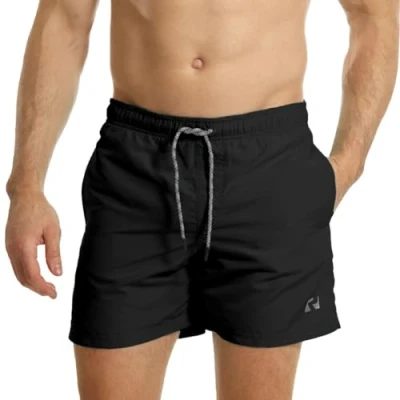 Bild av RIPT Performance Herrar Essentials Quick Dry UV 50 Solskydd Badshorts Badbyxor,Svart, M