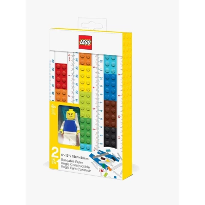 Bild av LEGO Byggbar Linjal med Figur