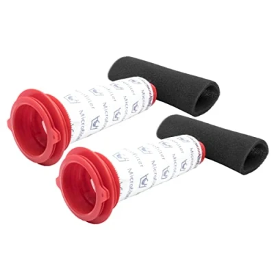 Bild av vhbw filteruppsättning kompatibel med Bosch Athlet BCH6lng25/01, BCH6lng25/02 dammsugare 4x filter