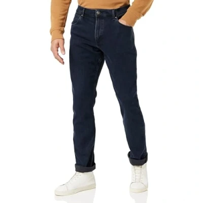 Bild av Wrangler Herrar Autentic Regular_w10gm6098 jeans, Blå (Blua Dark Stone), 34W x 34L