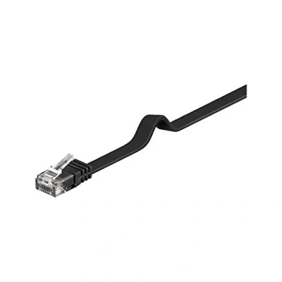 Bild av Goobay 95158 CAT 6 platt patchkabel, U/UTP, vit