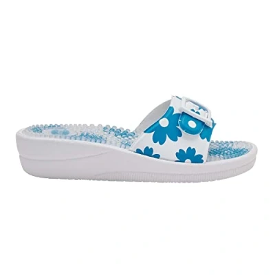 Bild av Scholl Ny massage, Sandali Donna, Bianco Azzurro, 41 EU