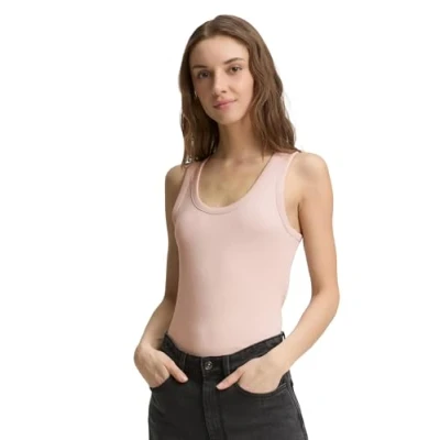 Bild av TOM Tailor Denim MIT Struktur Linne, Storlek: Large, Rose smoke