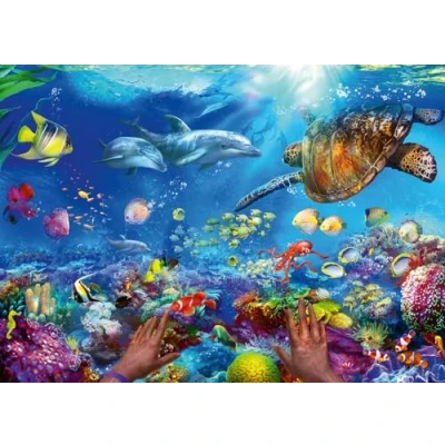 Bild av Ravensburger Snorkling 1 000 bitar pussel för vuxna och barn i åldern 12 år uppåt