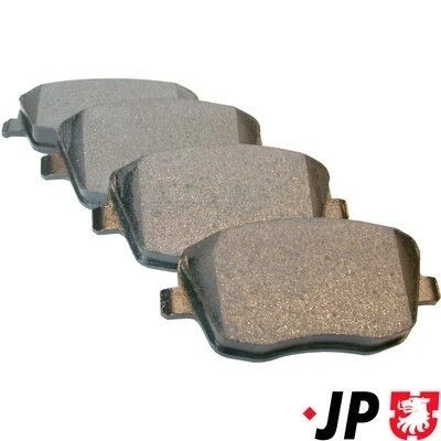 Bild av JP GROUP 1163603010 Jeu de plaquettes frein Essieu avant non préparé pour indicateur d&#039;usure SKODA: Fabia 2, Roomster, I 5 portes