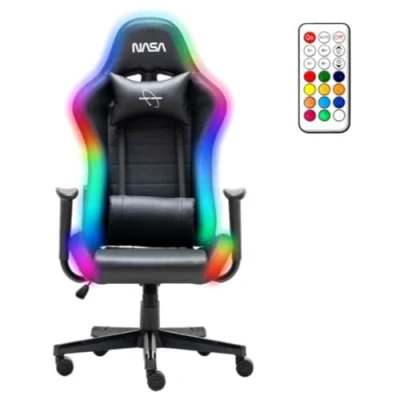 Bild av NASA Gamingstol Pioneer med LED ljussystem