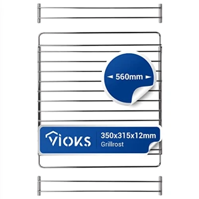 Bild av VIOKS Ugn, galler, utdragbar, 315 x 350 560 mm, ersättning för Bosch 90297922/4, galler ugn och kakgaller, rektangulär, grillgaller