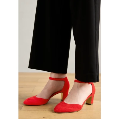 Bild av Tamaris Pumps, Storlek: 37, Red Textil