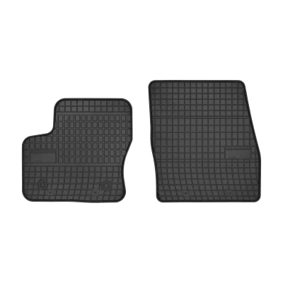 Bild av FROGUM D0315 Ensemble de tapis sol Caoutchouc avant 2 noir Sur mesure FORD: Transit Connect V408 Van, Mk2 Break