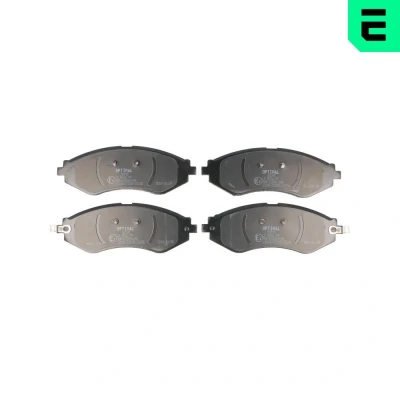 Bild av OPTIMAL BP 10195 Jeu de plaquettes frein Essieu avant avec indicateur d&#039;usure CHEVROLET: Lacetti 5 portes, Nubira Break, Berline