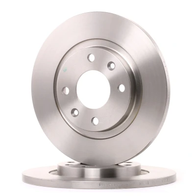 Bild av BREMBO 08.7238.10 Disque de frein 266 13 4 plein avec vis/boulons CITROËN: C Elysée Berline, Berlingo / First I Van, C3 II
