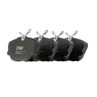Bild av TRW GDB493 Jeu de plaquettes frein non préparé pour indicateur d&#039;usure avec vis d&#039;étrier accessoires VOLVO: 480 E, 440 K