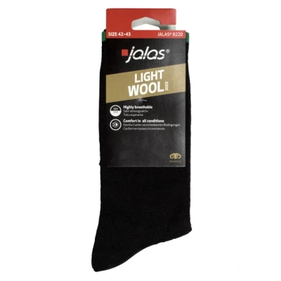 Bild av jalas® Strumpa merino JALAS 8220 svart 44 45